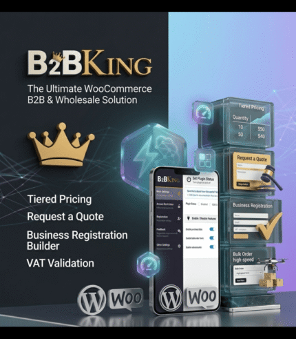 B2BKing – The Ultimate WooCommerce B2B & Wholesale